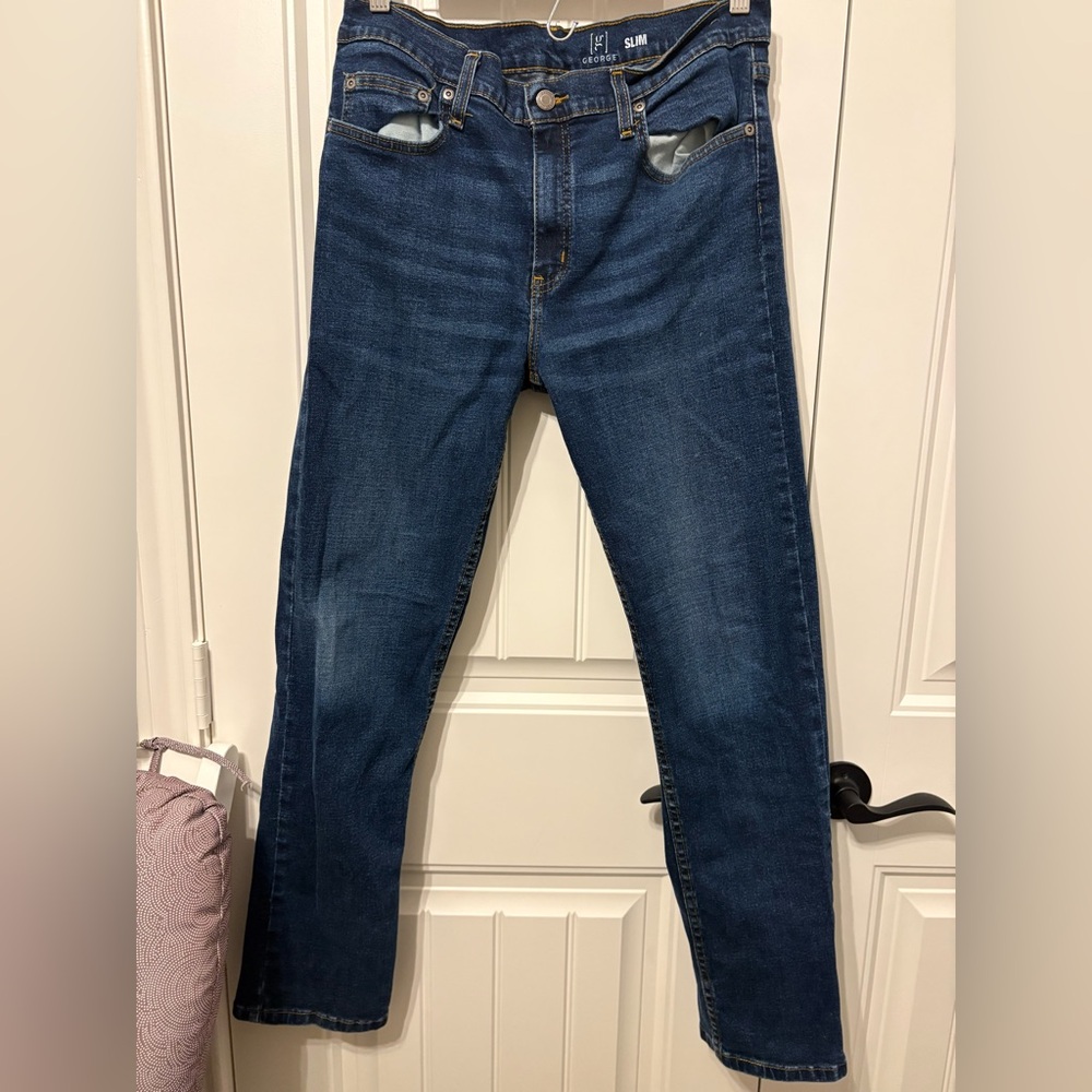 George Men's Blue Jeans